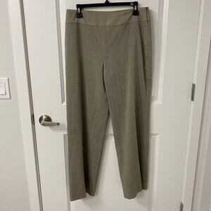 Akris Punto Wool Dress Pants/Trousers. Light Brown. Size 10. Business Wear.
